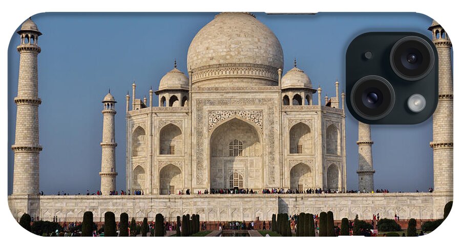 Agra iPhone Case featuring the photograph Taj Mahal by Ivan Slosar