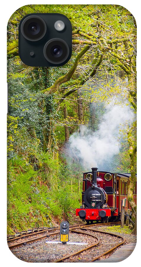 Abergynolwyn iPhone Case featuring the photograph Talyllyn Railway Loco No 2 by Mark Llewellyn