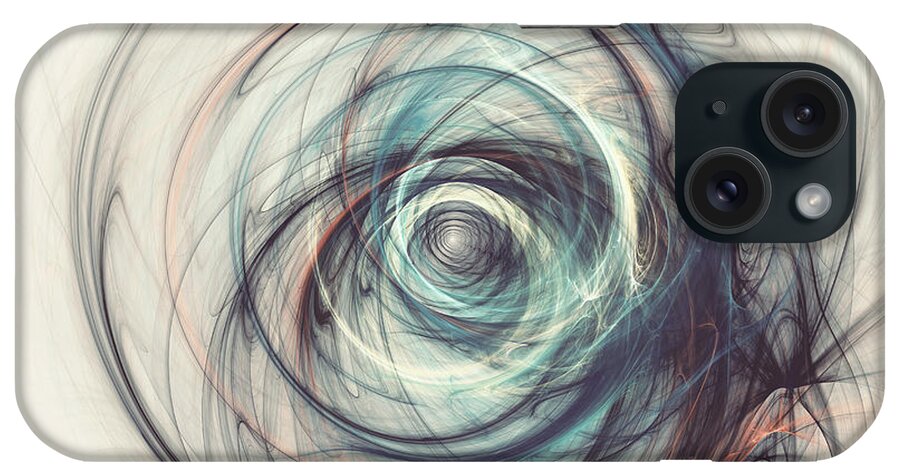 Power iPhone Case featuring the digital art Tamed power by Martin Capek