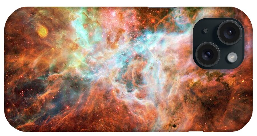 Star iPhone Case featuring the photograph Tarantula Nebula by Esa/nasa, Eso And Danny Lacrue/science Photo Library