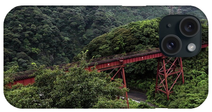 Scenics iPhone Case featuring the photograph Tateno Bridge by Norio Nakayama