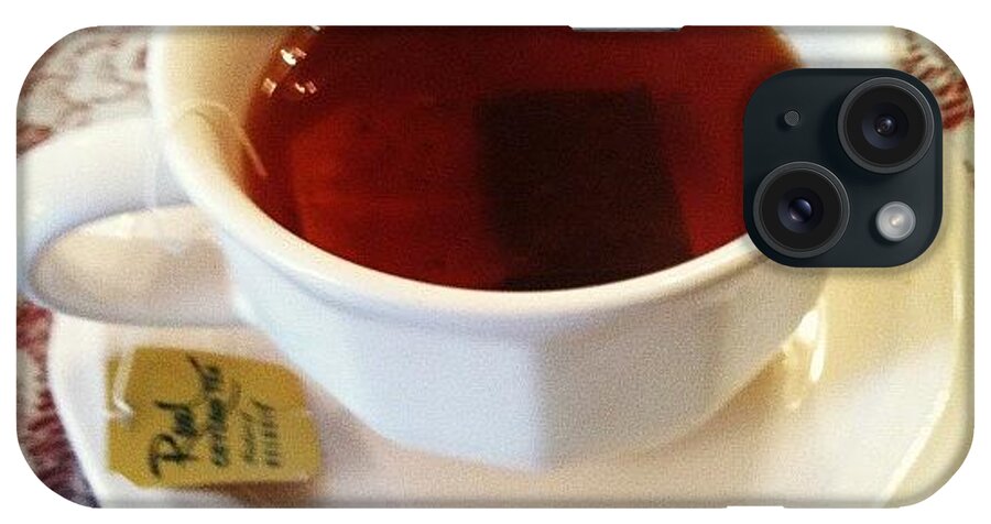 Tea iPhone Case featuring the photograph Tea Time by Alyssa Adams