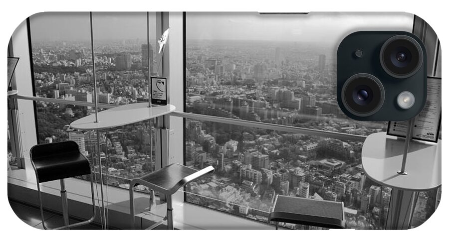 Cafe iPhone Case featuring the photograph Tea With a View by Brad Brizek