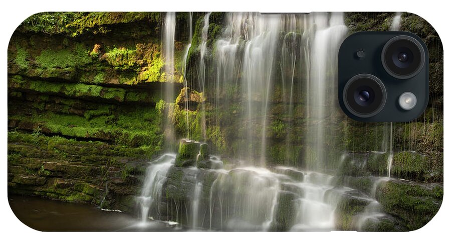 Scenics iPhone Case featuring the photograph Temperate Forest Waterfall, Malaysia by Travelpix Ltd