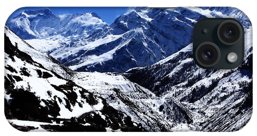 Mountains iPhone Case featuring the photograph The Annapurna Circuit - The Himalayas by Aidan Moran
