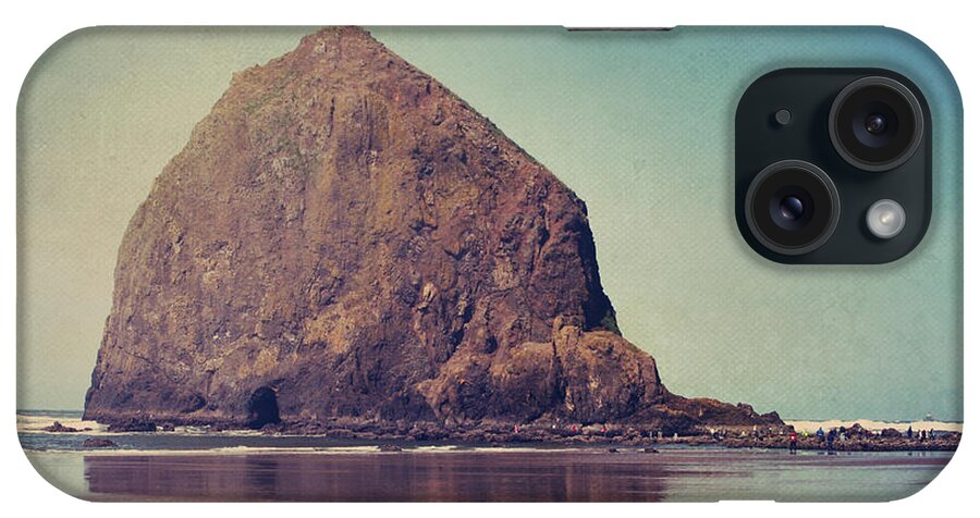 Cannon Beach iPhone Case featuring the photograph That Feeling in the Air by Laurie Search