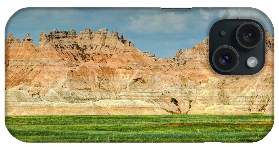 Badlands iPhone Case featuring the photograph The Aggro Crag by Anthony Wilkening