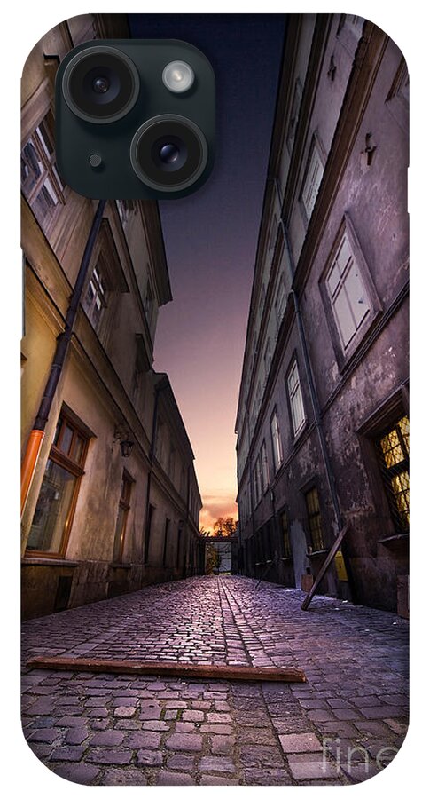 Buildings iPhone Case featuring the photograph The alley of Cracov by Jaroslaw Blaminsky
