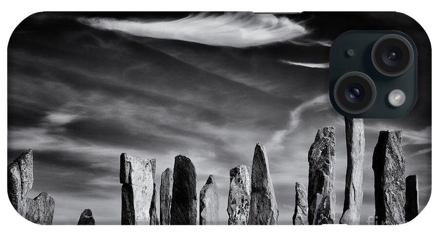 Callanish iPhone Case featuring the photograph The Angel of Callanish by Tim Gainey