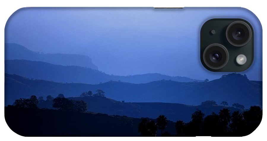 Hills iPhone Case featuring the photograph The Blue Hills by Matt Quest