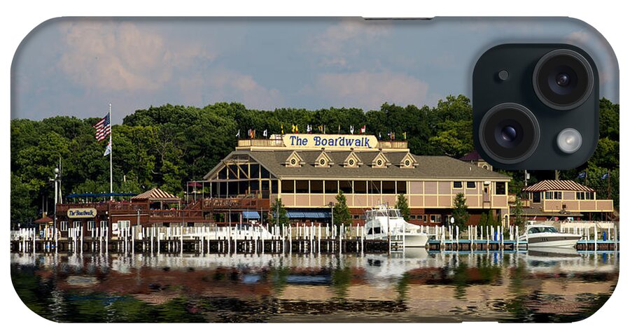 The Boardwalk iPhone Case featuring the photograph The Boardwalk by Kevin Cable