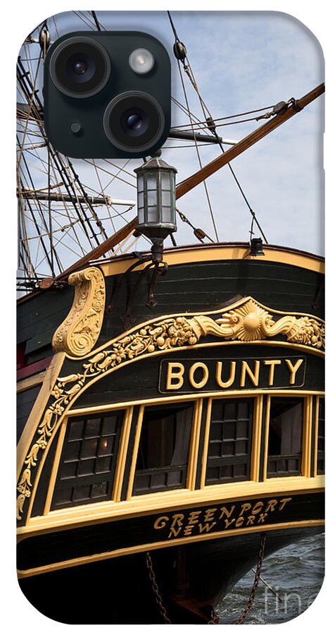 Sea iPhone Case featuring the photograph The Bounty Tall Ship by Michelle Constantine
