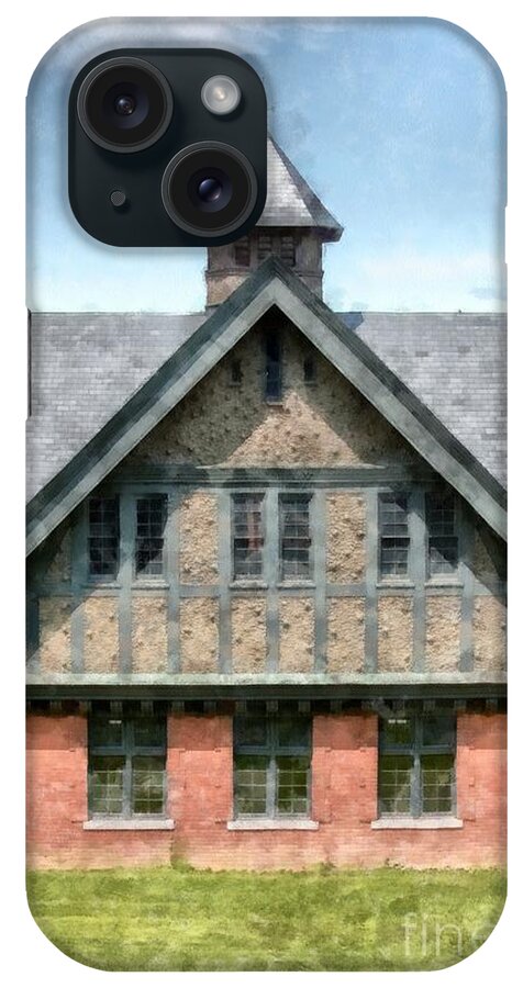 Shelburne Farms iPhone Case featuring the photograph The Coach Barn at Shelburne Farms by Edward Fielding