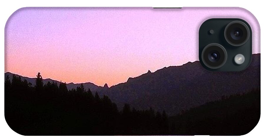 Sequoia National Forest iPhone Case featuring the photograph The Color Of Dawn by J Lopez