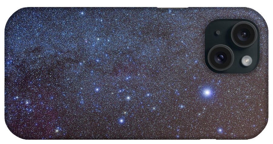 Canis Major iPhone Case featuring the photograph The Constellation Of Canis Major by Alan Dyer