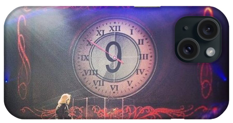 Manchesterarena iPhone Case featuring the photograph The Countdown To An Epic ... #barrygibb by Sand I Am