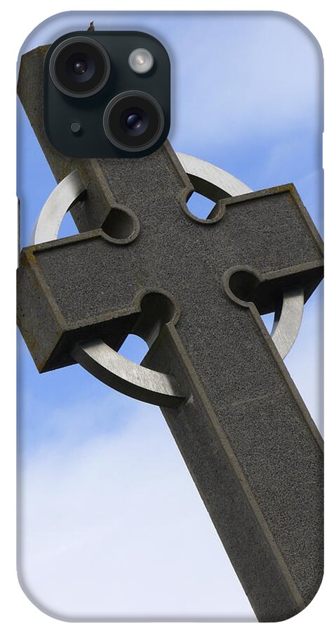 Cross iPhone Case featuring the photograph The Cross - Ireland by Mike McGlothlen
