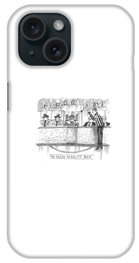The Death Penalty Box iPhone Case