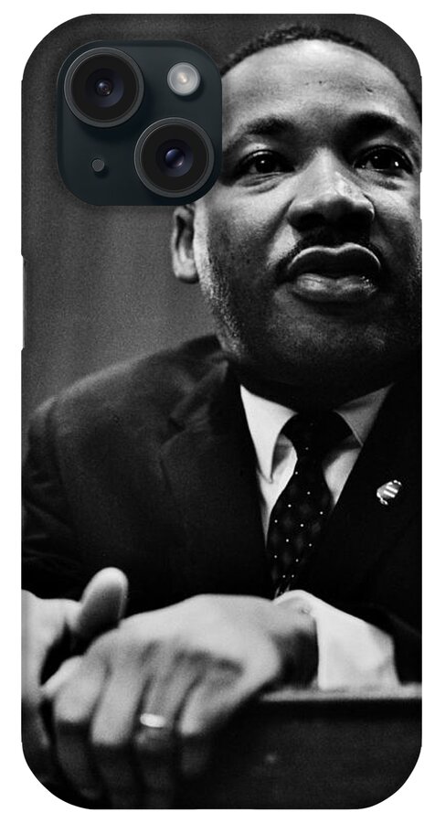 Martin Luther King iPhone Case featuring the photograph The Dreamer by Benjamin Yeager