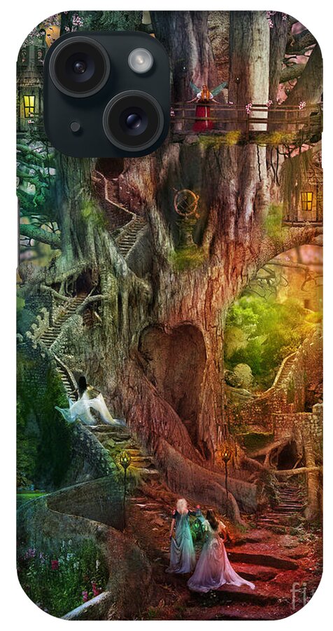 Aimee Stewart iPhone Case featuring the photograph The Dreaming Tree by MGL Meiklejohn Graphics Licensing