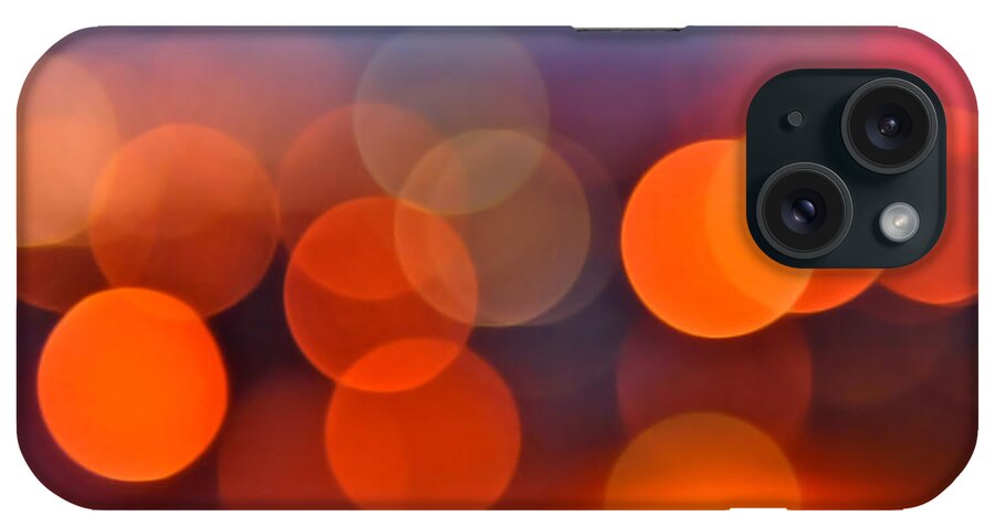 Abstract iPhone Case featuring the photograph The Edge of Night by Rona Black