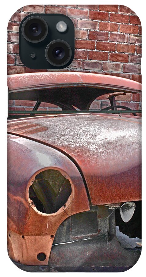 Car iPhone Case featuring the photograph The Fixer Upper by Lynn Sprowl