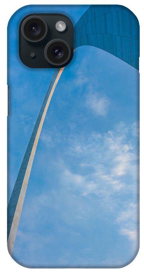 Abstract iPhone Case featuring the photograph The Gateway Arch by Semmick Photo
