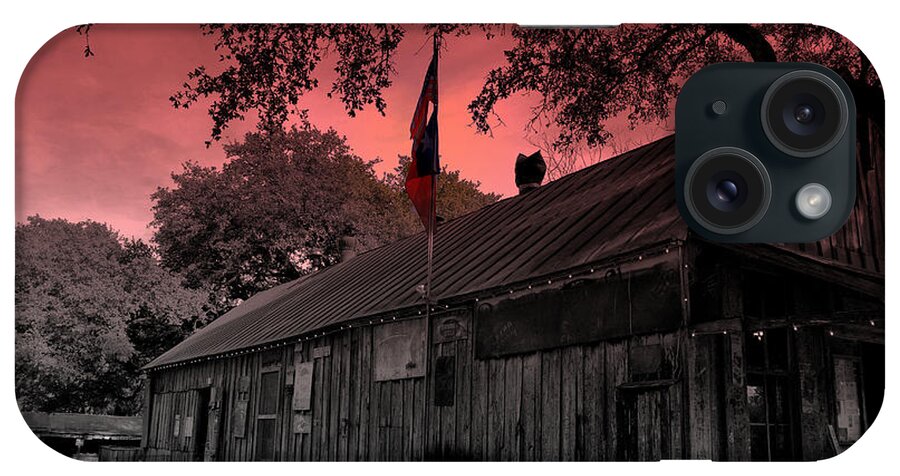 Luckenbach iPhone Case featuring the photograph The General Store in Luckenbach Texas by Susanne Van Hulst