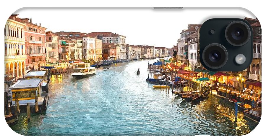 Venice iPhone Case featuring the photograph The Grand Canal of Venice by Gianfranco Weiss