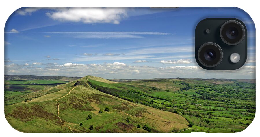 Britain iPhone Case featuring the photograph The Great Ridge and the Hope Valley by Rod Johnson