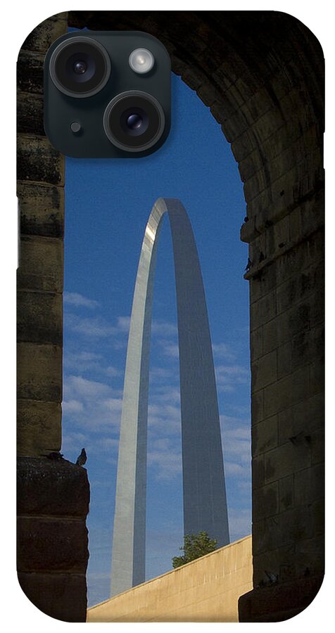 Eads Bridge iPhone Case featuring the photograph The Guardian by Garry McMichael