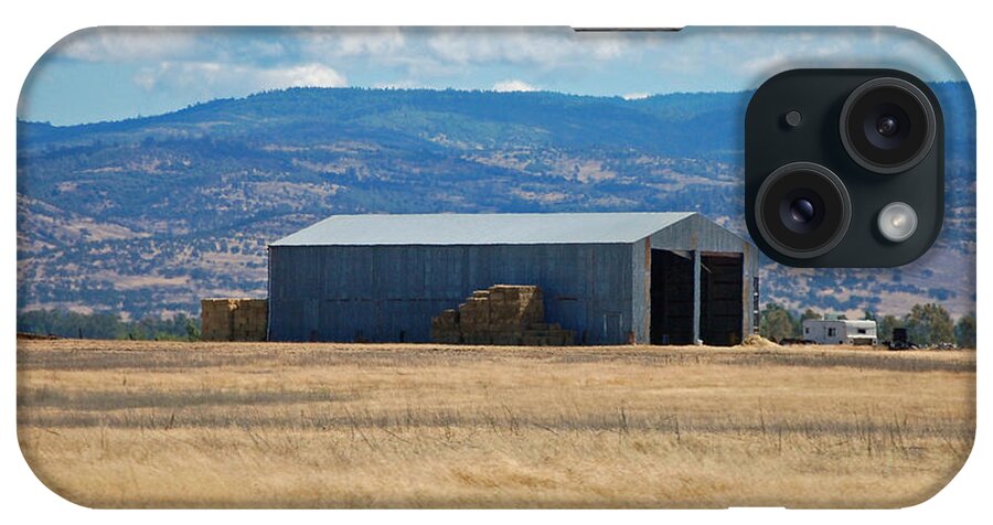 Hay iPhone Case featuring the photograph The Hay Shed by Holly Blunkall
