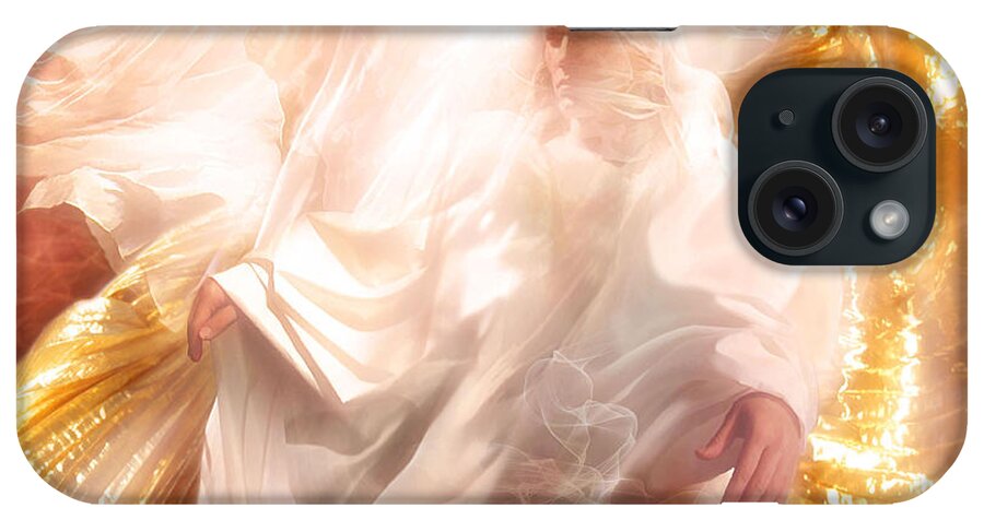 Christian iPhone Case featuring the painting The Holy Spirit by Danny Hahlbohm