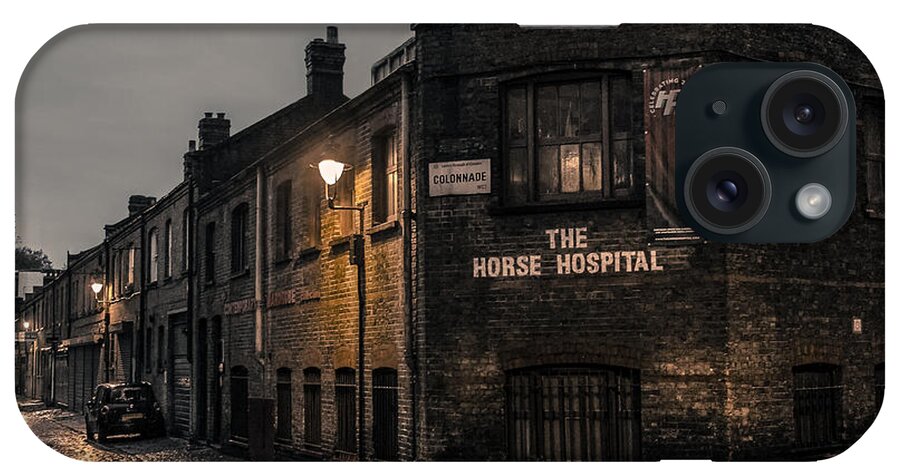 Holborn iPhone Case featuring the photograph The Horse Hospital by Glenn DiPaola