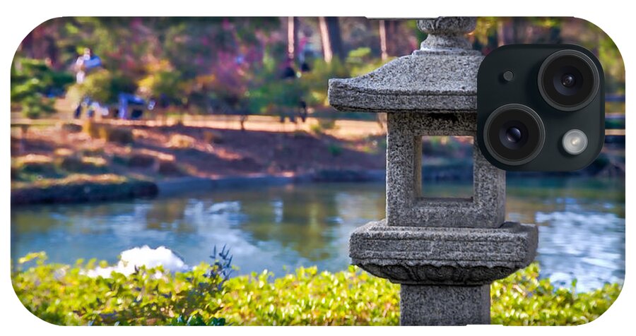 Tim Stanley iPhone Case featuring the photograph The Japanese Garden at Hermann Park by Tim Stanley