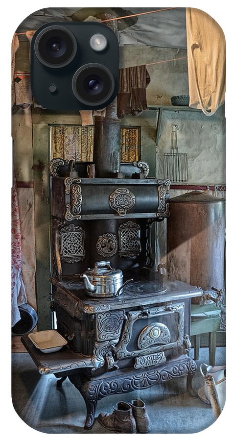 Cookstove iPhone Case featuring the photograph the Ladies Aid by Ed Hall