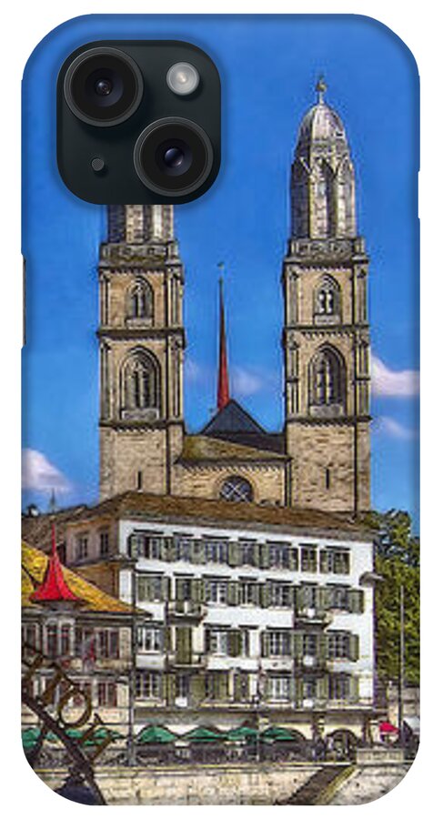 Switzerland iPhone Case featuring the photograph The Limmat City by Hanny Heim