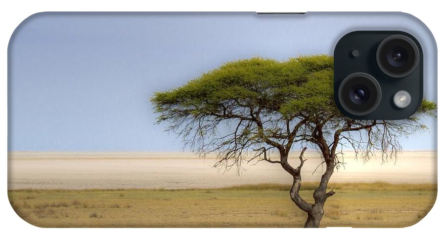 Landscape iPhone Case featuring the photograph The lonely Tree by Juergen Klust
