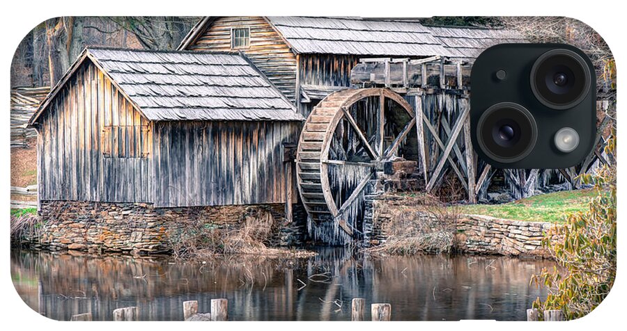 Mabry Mill iPhone Case featuring the photograph The Mabry Mill - Blue Ridge Parkway - Virginia by Gregory Ballos