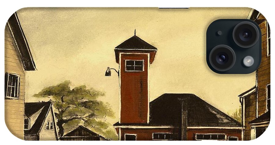 Prairie iPhone Case featuring the painting The Meeting House by Diane Strain
