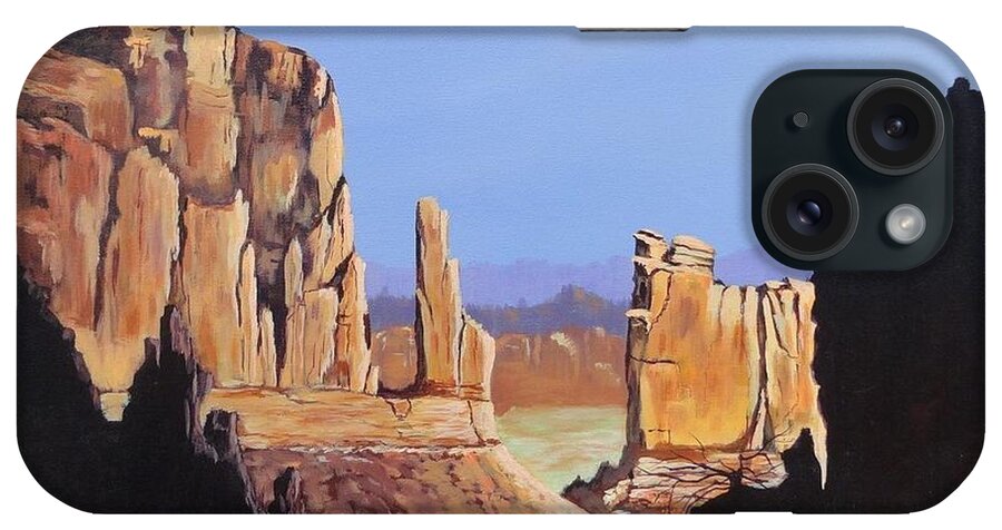 Mitten's iPhone Case featuring the painting The Mitten's by Bob Williams