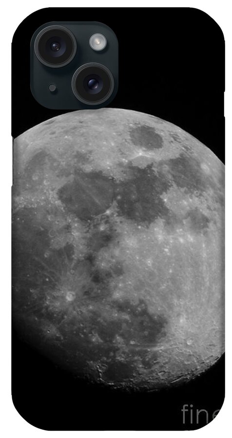 Sky iPhone Case featuring the photograph The Moon by Steve Triplett