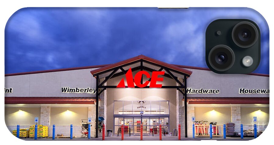 Ace iPhone Case featuring the photograph The New ACE Hardware by Richard Mason