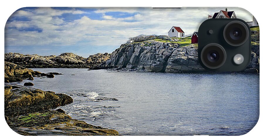 The Nubble iPhone Case featuring the photograph The Nubble by Priscilla Burgers