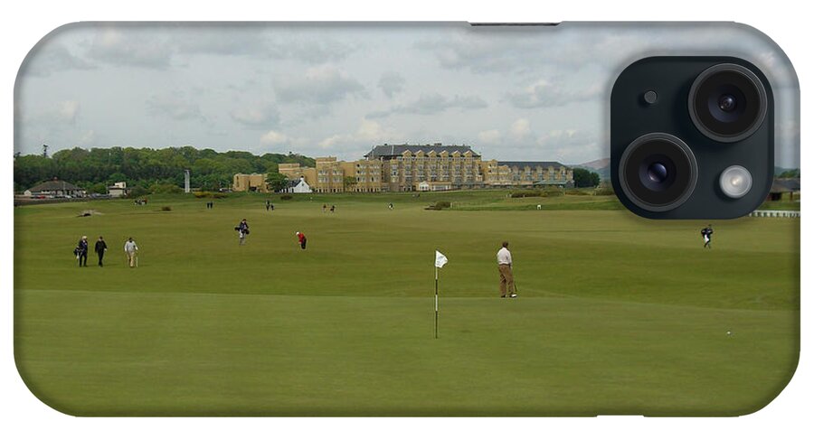 St Andrews iPhone Case featuring the photograph The Old Course by Deborah Smolinske