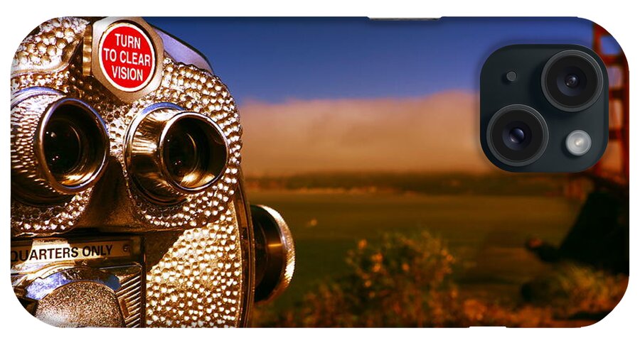 Golden iPhone Case featuring the photograph The Old Robot by Jonas Luis
