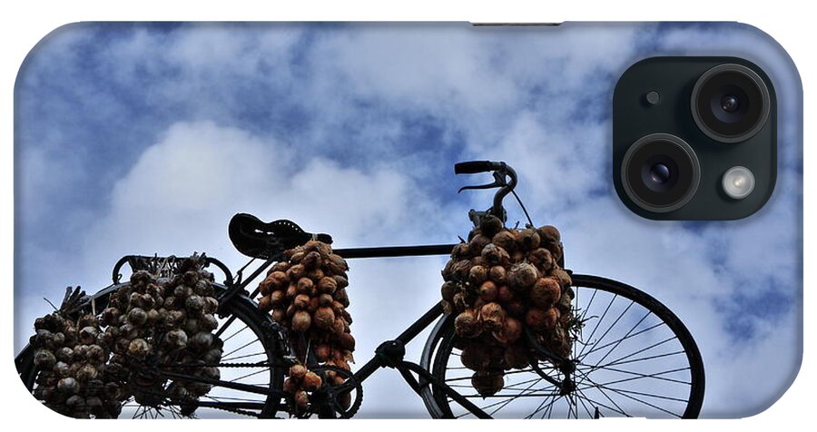 Bicycle iPhone Case featuring the photograph The Onion Bicycle by Aidan Moran