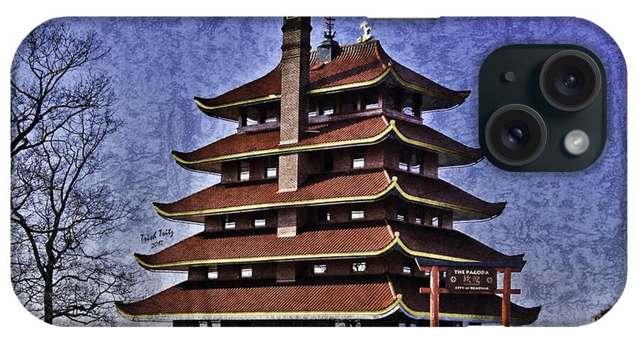 The Pagoda iPhone Case featuring the photograph The Pagoda by Trish Tritz