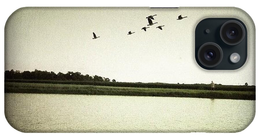 Ic_hipsta iPhone Case featuring the photograph The Pond by Natasha Marco