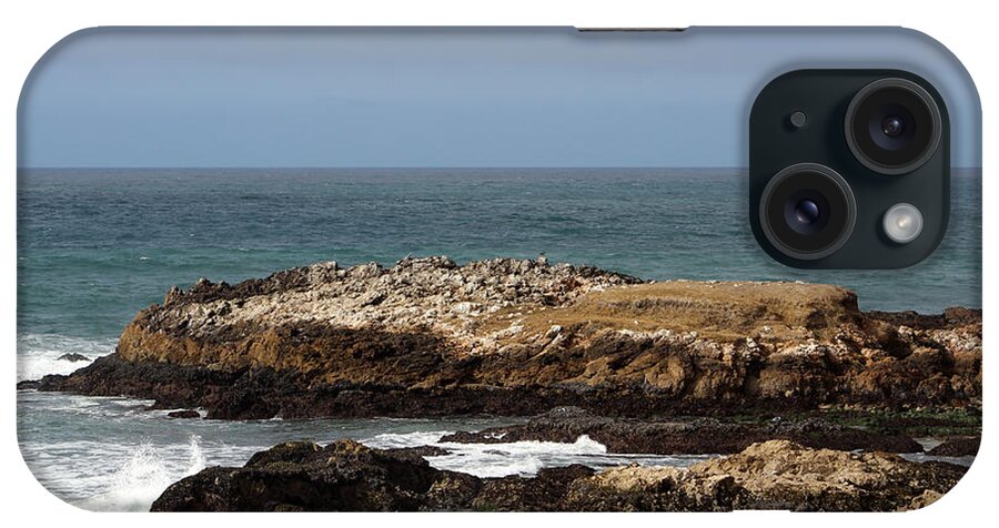 Ocean iPhone Case featuring the photograph The Rocks at Pescadero by Deana Glenz